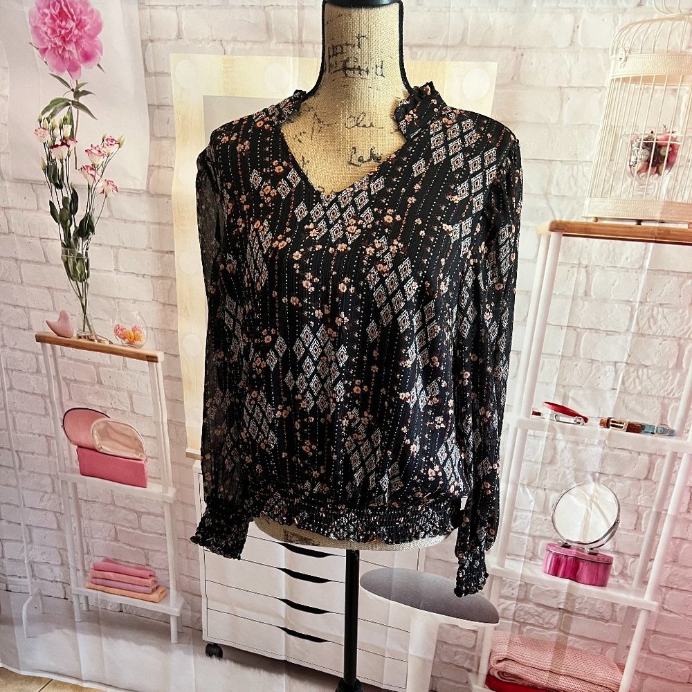 Dressy Elastic Waist Top